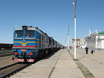 lok-transsibirische A Trans-Siberian Railway Locomotive
